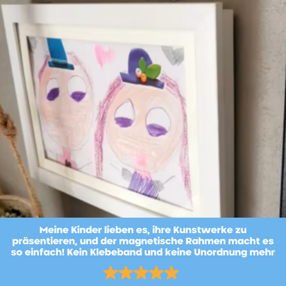 Magnetische Kunstrahmen für Kinder