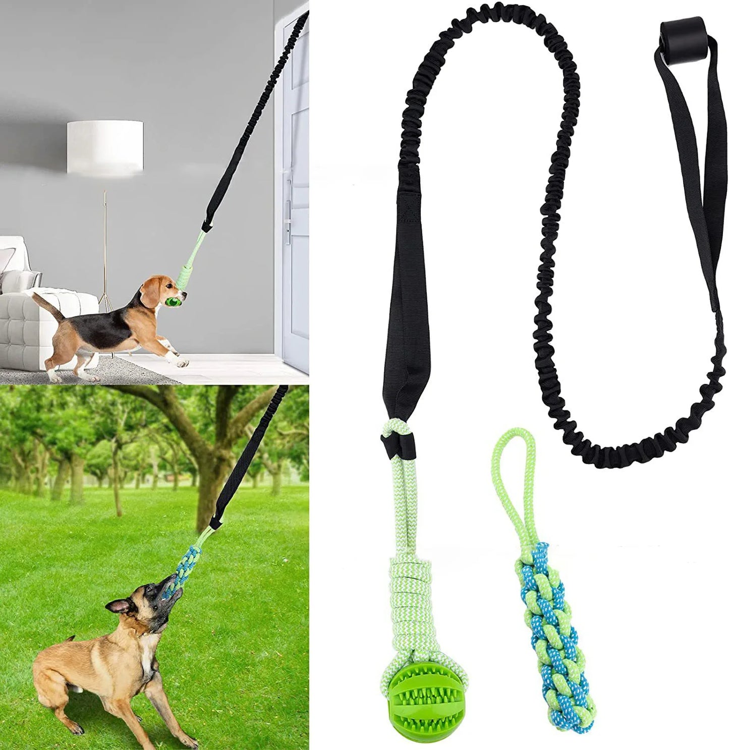 PfoteTugger – The Ultimate Hands-Free Toy for Happy Active Dogs!